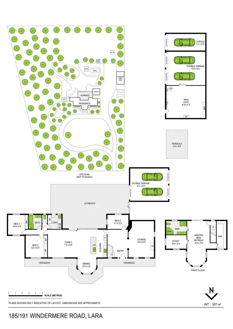 Floorplan of Homely house listing, 185-191 Windermere Road, Lara VIC 3212