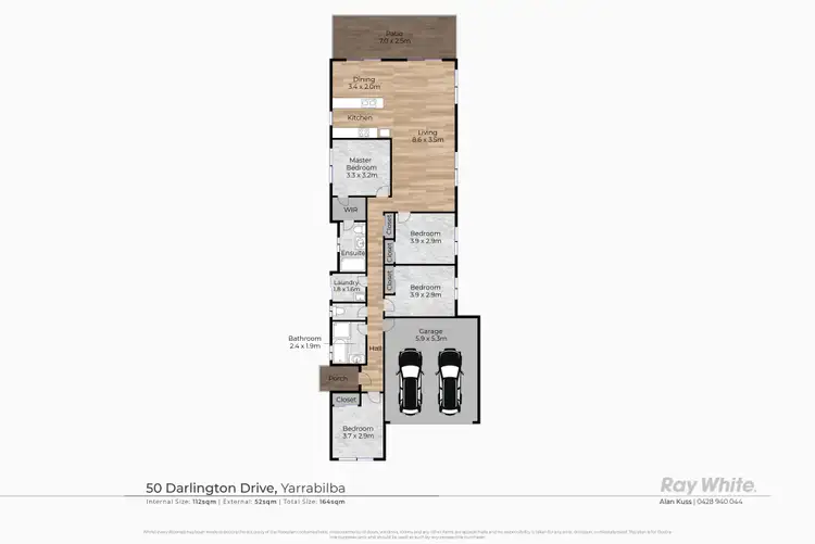 Floorplan of Homely house listing, 50 Darlington Drive, Yarrabilba QLD 4207