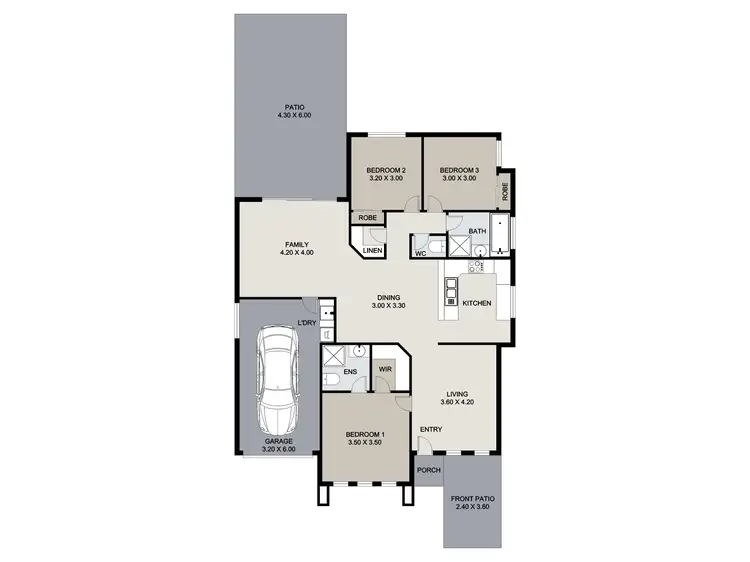 Floorplan of Homely house listing, 10 Karidawn Street, Nudgee QLD 4014