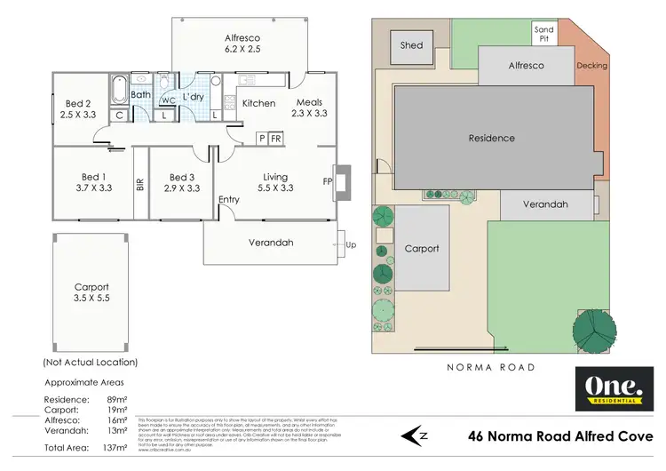 Floorplan of Homely house listing, 46 Norma Road, Alfred Cove WA 6154