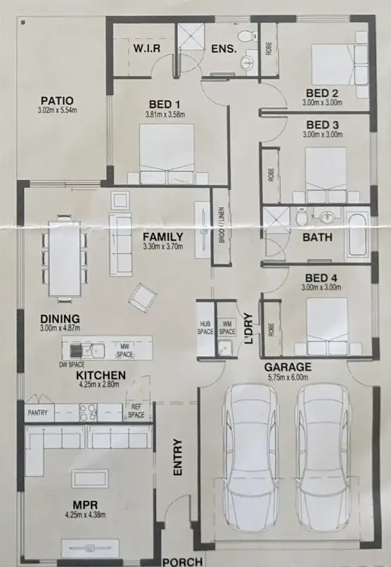 Floorplan of Homely house listing, 8 Jardine Street, Urraween QLD 4655