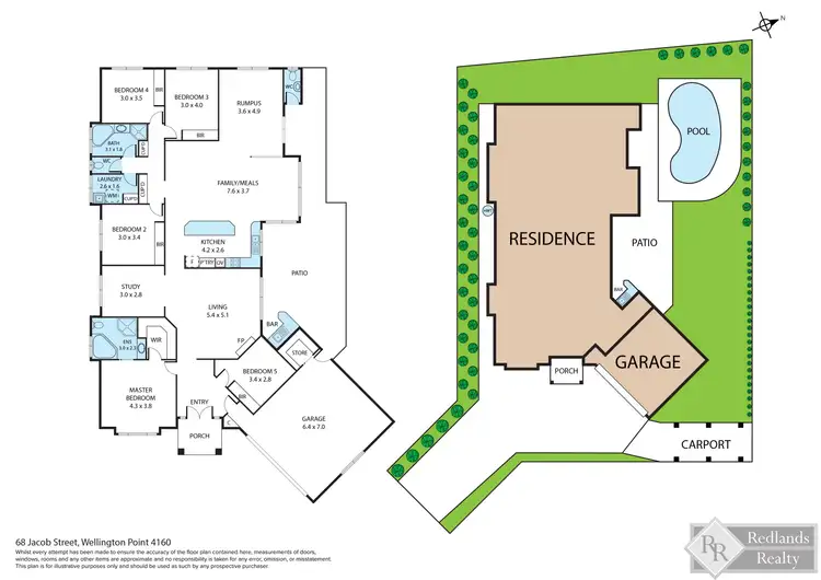 Floorplan of Homely house listing, 68 Jacob Street, Wellington Point QLD 4160
