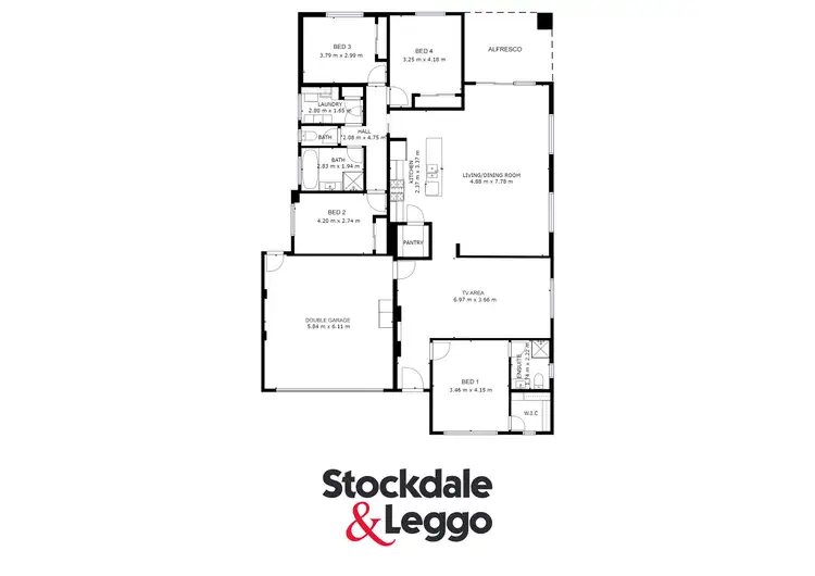 Floorplan of Homely house listing, 16 Clapham Way, Craigieburn VIC 3064