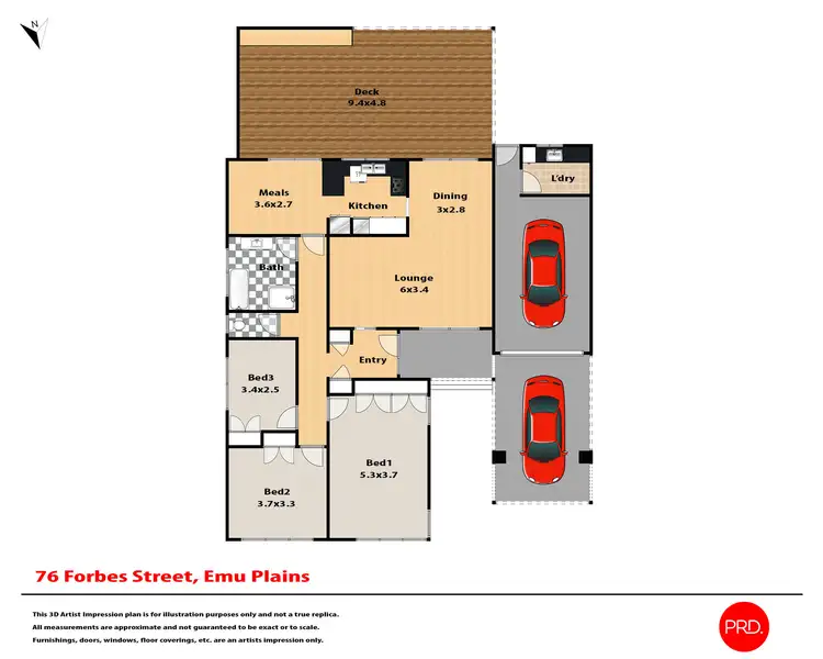 Floorplan of Homely house listing, 76 Forbes Street, Emu Plains NSW 2750