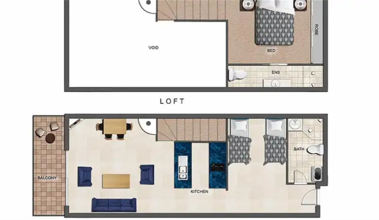 Floorplan of Homely unit listing, 34/19-23 Trinity Beach Road, Trinity Beach QLD 4879