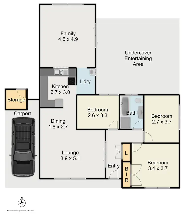 Floorplan of Homely house listing, 5 Uralla Street, Hebersham NSW 2770