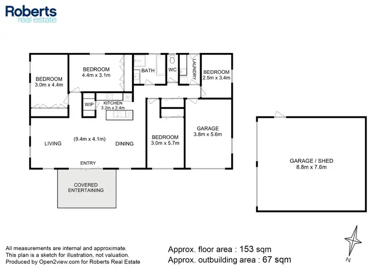 Floorplan of Homely house listing, 6 Muirs Place, Coles Bay TAS 7215