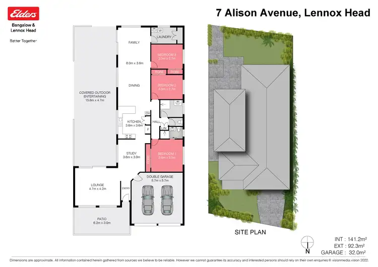 Floorplan of Homely house listing, 7 Alison Avenue, Lennox Head NSW 2478