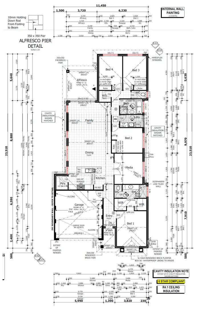 Floorplan of Homely house listing, 10 Ironcap Grove, Wandi WA 6167