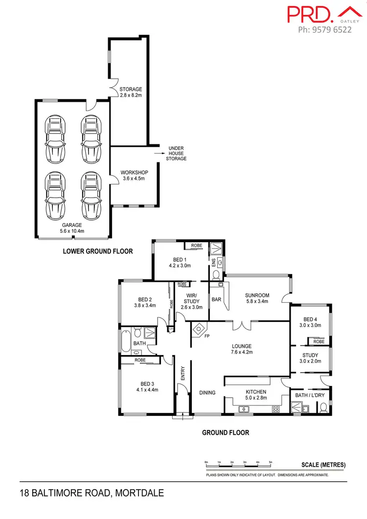 Floorplan of Homely house listing, 18 Baltimore Road, Mortdale NSW 2223