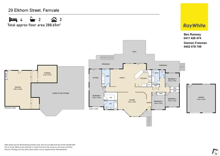 Floorplan of Homely house listing, 29 Elkhorn Street, Fernvale QLD 4306