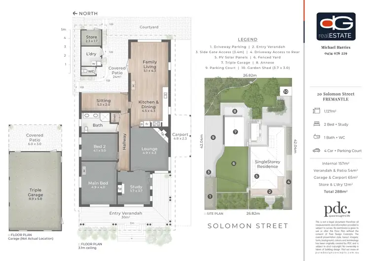Floorplan of Homely house listing, 20 Solomon Street, Fremantle WA 6160