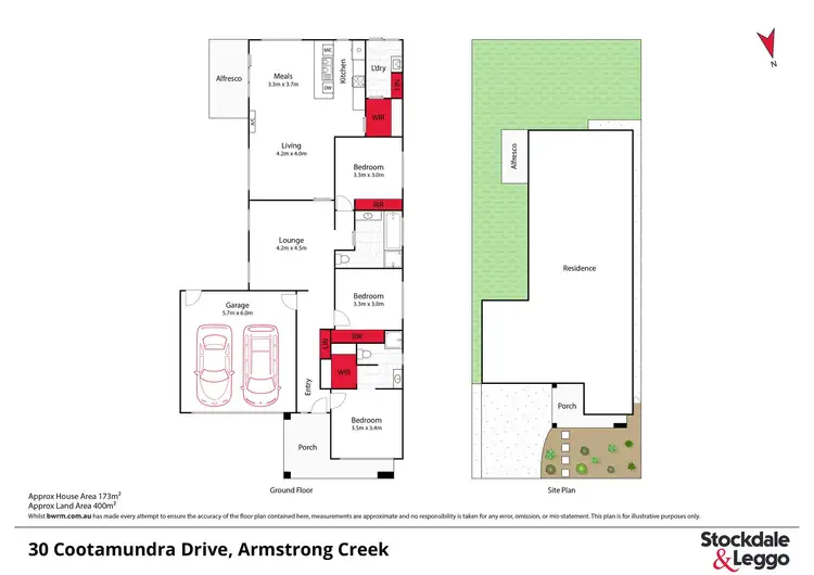 Floorplan of Homely house listing, 30 Cootamundra Drive, Armstrong Creek VIC 3217