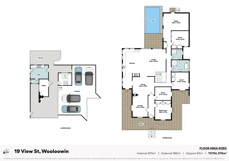 Floorplan of Homely house listing, 19 View Street, Wooloowin QLD 4030