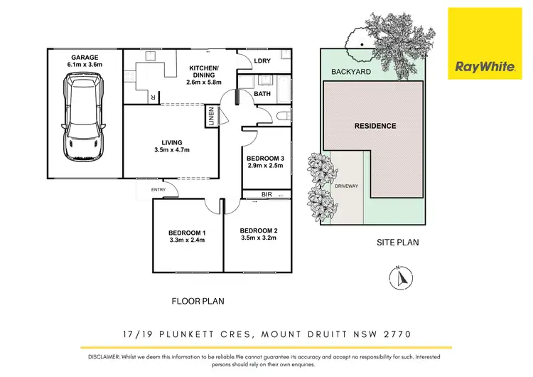 Floorplan of Homely house listing, 17/19 Plunkett Crescent, Mount Druitt NSW 2770