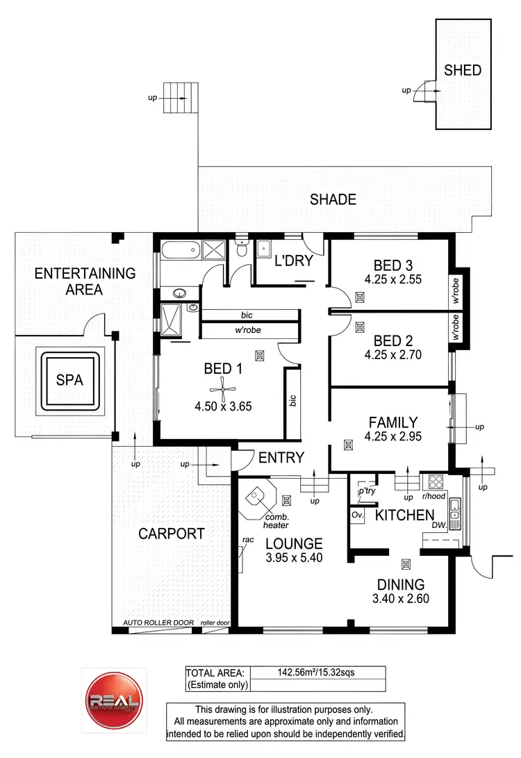 Floorplan of Homely house listing, 37 Tripoli Road, Happy Valley SA 5159
