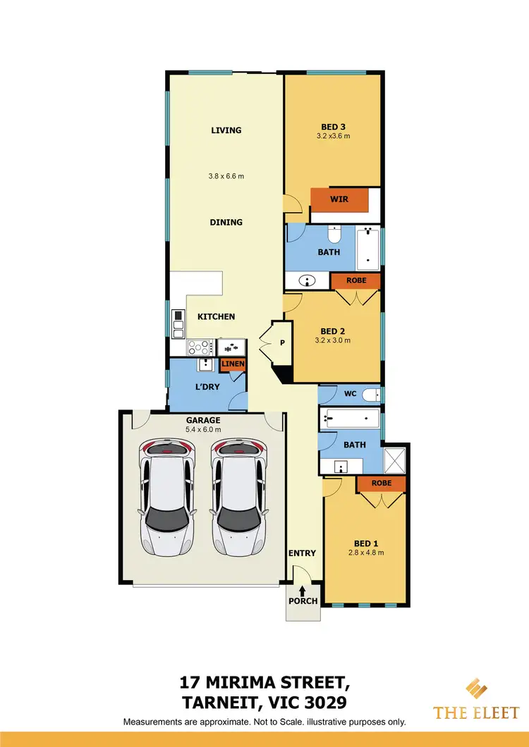 Floorplan of Homely house listing, 17 Mirima Street, Tarneit VIC 3029
