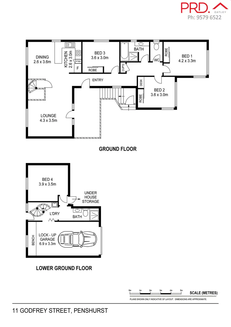 Floorplan of Homely house listing, 11 Godfrey Street, Penshurst NSW 2222
