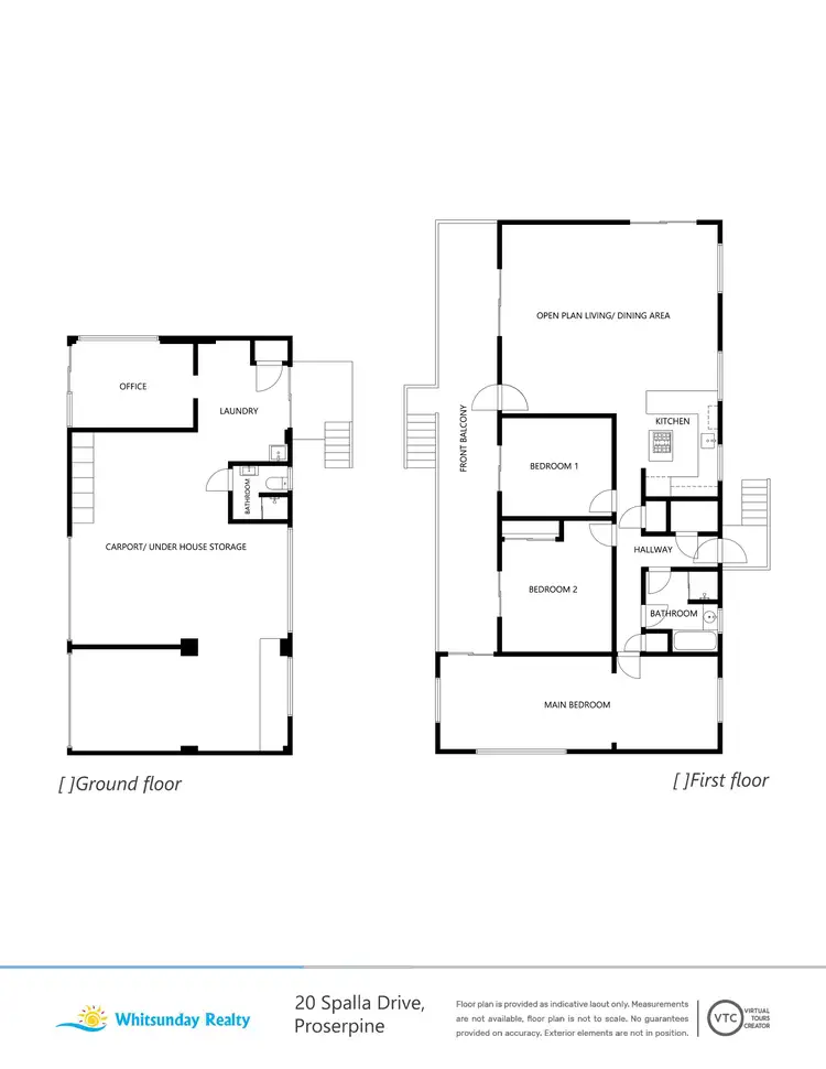 Floorplan of Homely house listing, 20 Spalla Drive, Proserpine QLD 4800