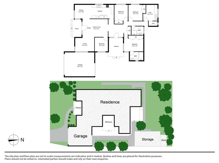 Floorplan of Homely house listing, 34 Kauri Grove, Glen Waverley VIC 3150