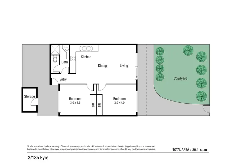 Floorplan of Homely house listing, 3/135 Eyre Street, North Ward QLD 4810