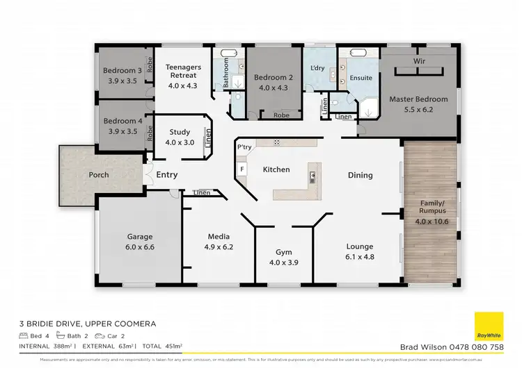 Floorplan of Homely house listing, 3 Bridie Drive, Upper Coomera QLD 4209