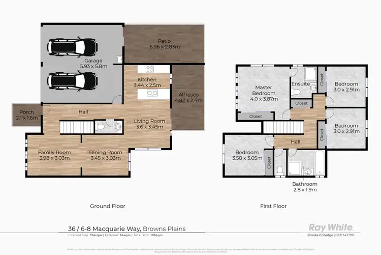 Floorplan of Homely house listing, 36/6-8 Macquarie Way, Browns Plains QLD 4118