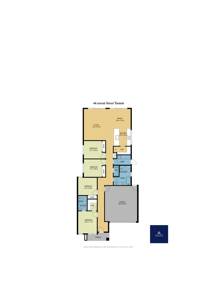 Floorplan of Homely house listing, 44 Ararat Street, Tarneit VIC 3029