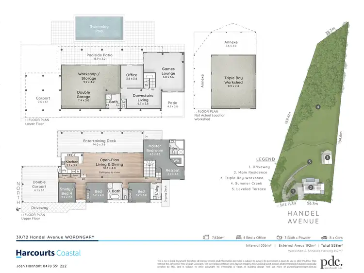 Floorplan of Homely house listing, 39/12 Handel Avenue, Worongary QLD 4213