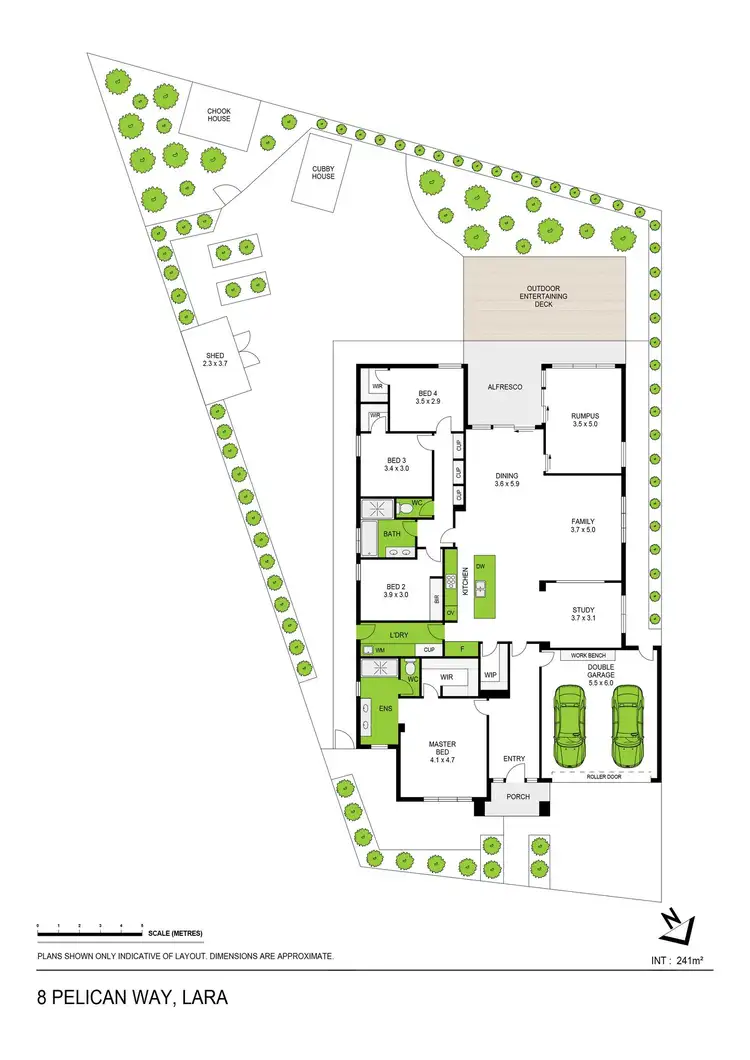 Floorplan of Homely house listing, 8 Pelican Way, Lara VIC 3212