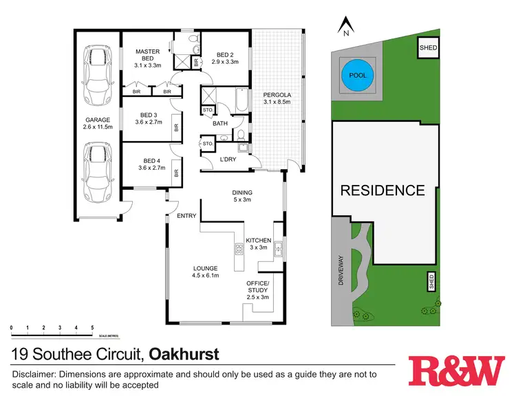 Floorplan of Homely house listing, 19 Southee Circuit, Oakhurst NSW 2761