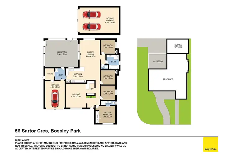 Floorplan of Homely house listing, 56 Sartor Crescent, Bossley Park NSW 2176
