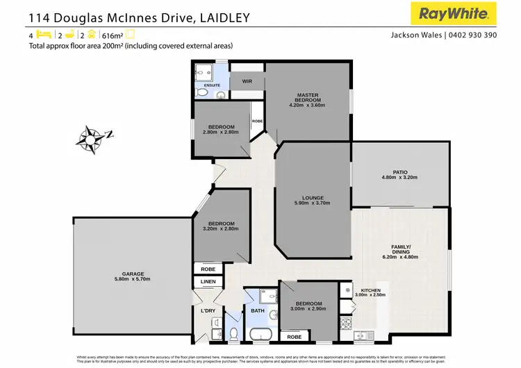 Floorplan of Homely house listing, 114 Douglas McInnes Drive, Laidley QLD 4341