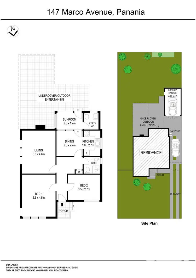 Floorplan of Homely house listing, 147 Marco Avenue, Panania NSW 2213