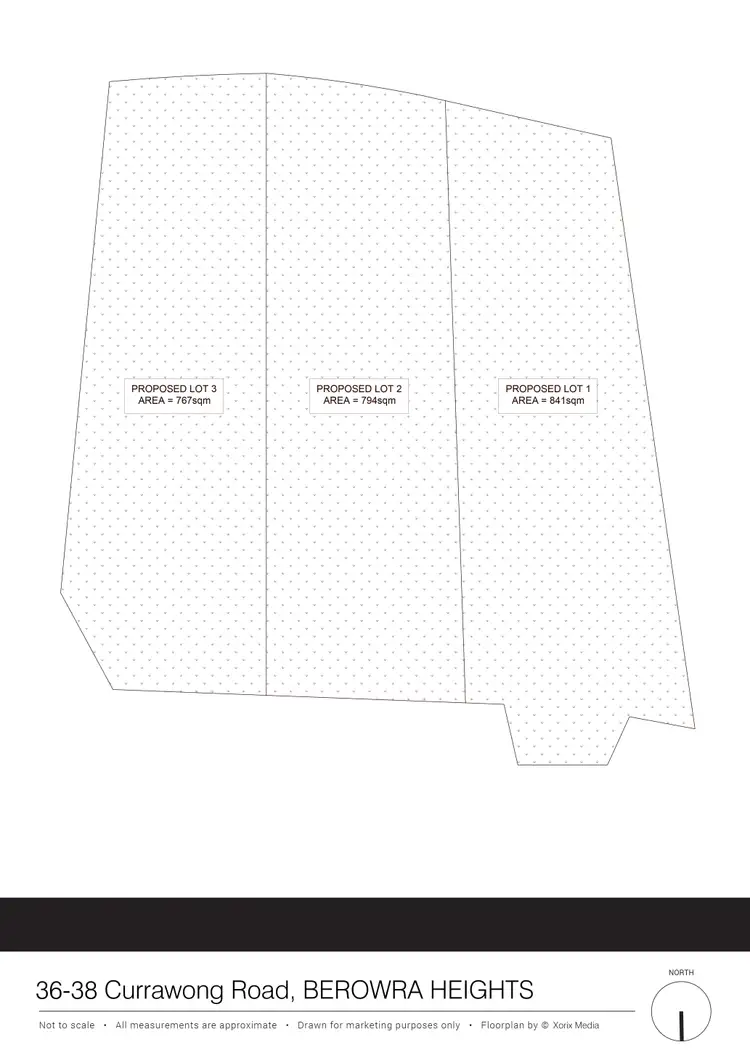 Floorplan of Homely land listing, 36-38 Currawong Road, Berowra Heights NSW 2082