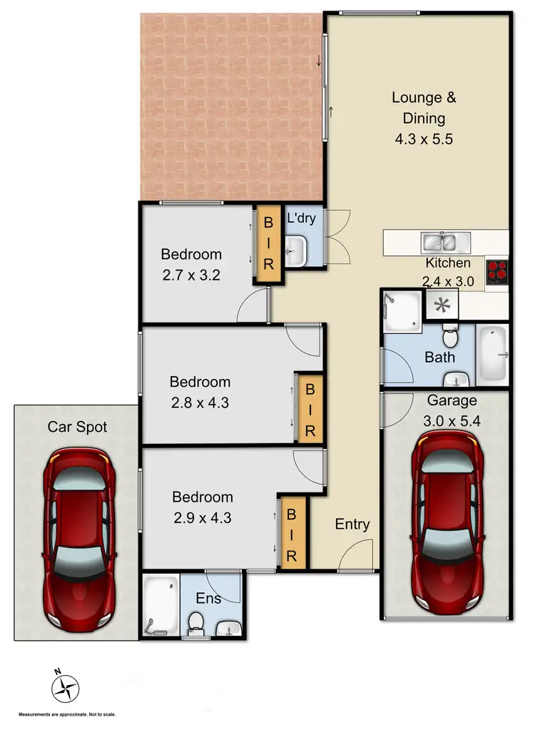 Floorplan of Homely villa listing, 11/33 O'Brien Street, Mount Druitt NSW 2770