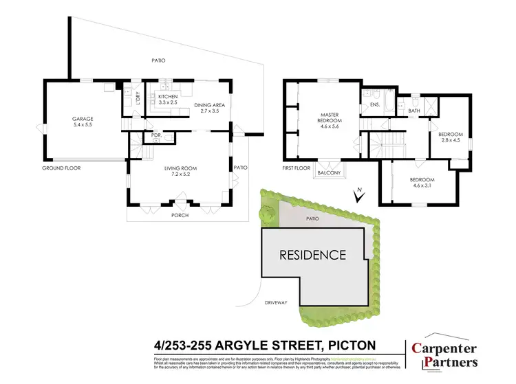 Floorplan of Homely villa listing, 4/253-255 Argyle Street, Picton NSW 2571
