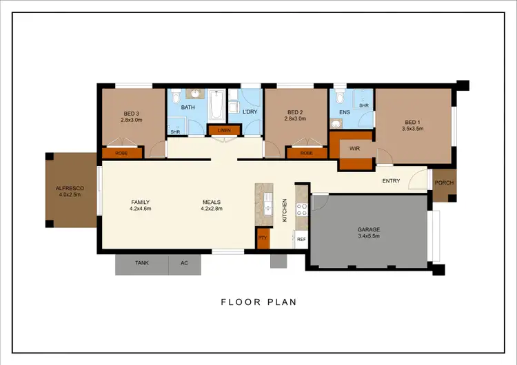 Floorplan of Homely house listing, 15 Clearfield Avenue, Austral NSW 2179