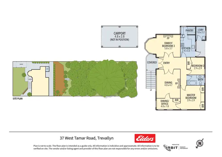 Floorplan of Homely house listing, 37 West Tamar Road, Trevallyn TAS 7250