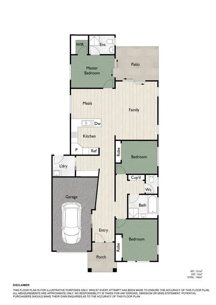 Floorplan of Homely house listing, 23 Daintree Circuit, North Lakes QLD 4509