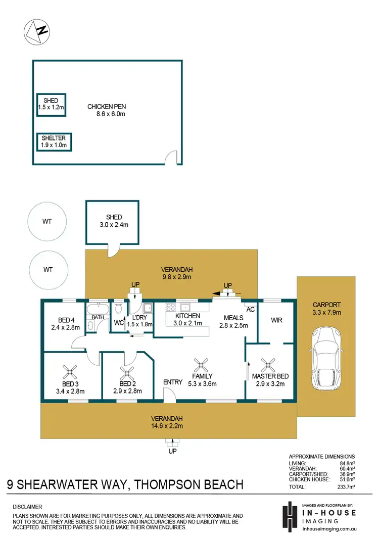 Floorplan of Homely house listing, 9 Shearwater Way, Thompson Beach SA 5501