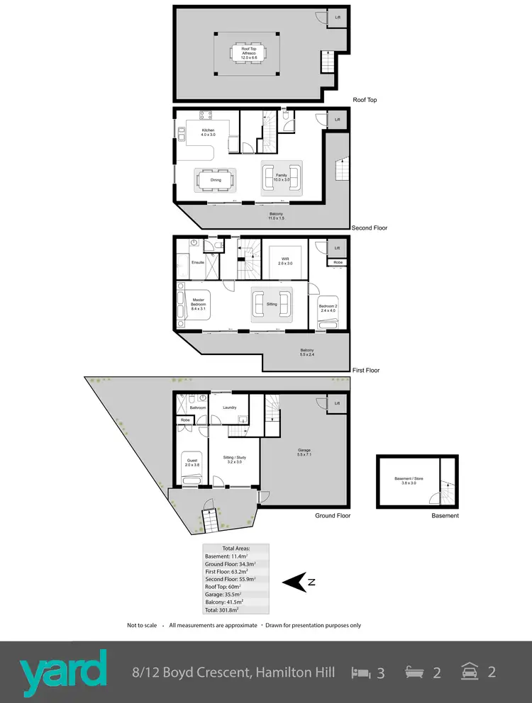 Floorplan of Homely house listing, 8/12 Boyd Crescent, Hamilton Hill WA 6163