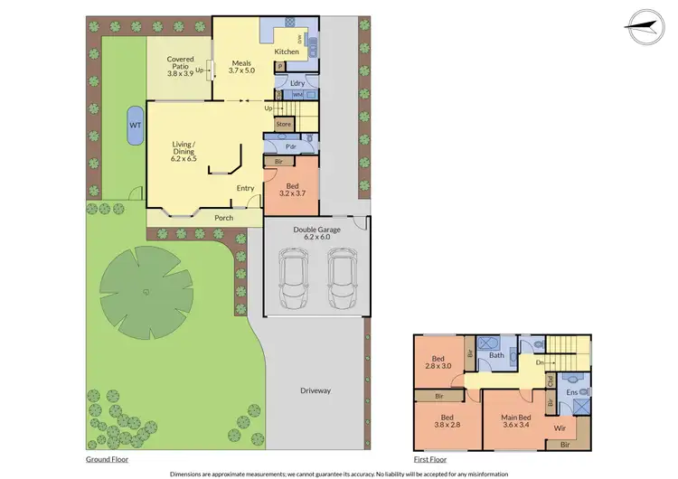 Floorplan of Homely house listing, 1 Lancelot Close, Wantirna South VIC 3152