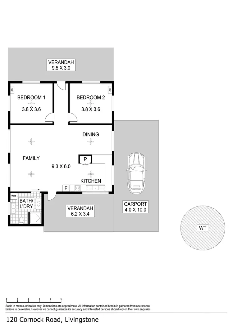Floorplan of Homely house listing, 120 Cornock Road, Livingstone NT 822
