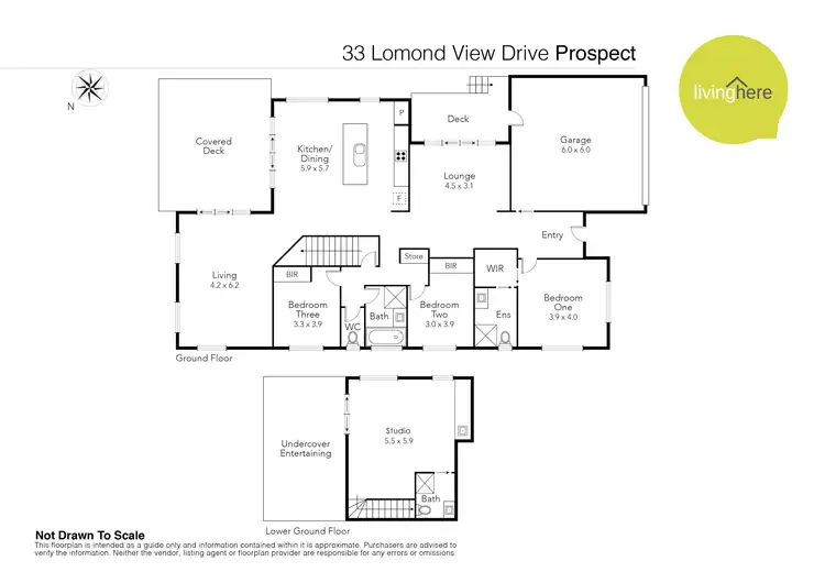 Floorplan of Homely house listing, 33 Lomond View Drive, Prospect Vale TAS 7250