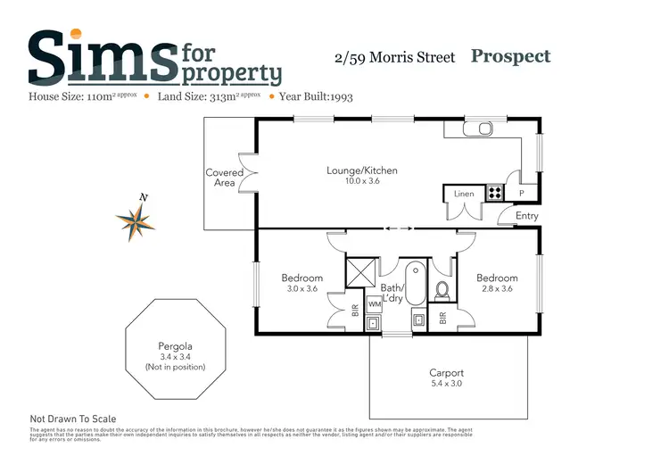 Floorplan of Homely house listing, 2/59 Morris Street, Prospect TAS 7250