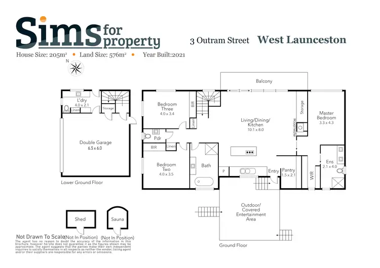 Floorplan of Homely house listing, 3 Outram Street, West Launceston TAS 7250