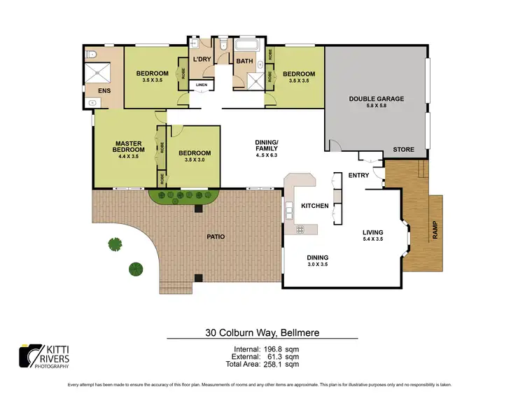Floorplan of Homely house listing, 30 Colburn Way, Bellmere QLD 4510