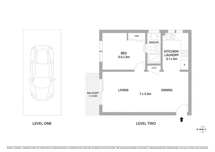 Floorplan of Homely apartment listing, 6/9 Longview Street, Balmain NSW 2041