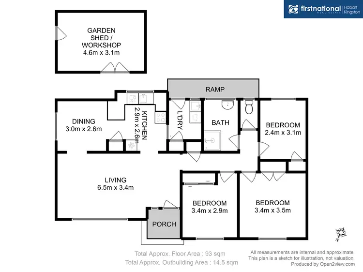 Floorplan of Homely house listing, 4 Gormley Drive, Kingston TAS 7050